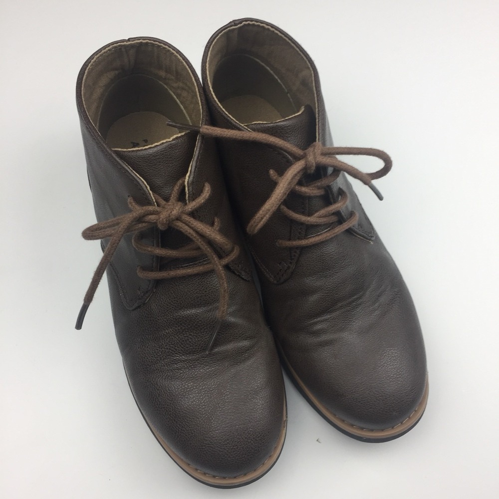 Kids Ankle Bootie Size 4 Lace up Perry Ellis‎ America